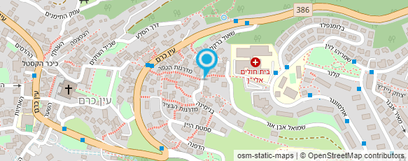 מפת הגעה אל מדי מזרקות