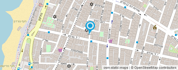 מפת הגעה אל א. נחמיאס איטום מבנים