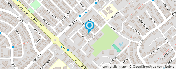 מפת הגעה אל שני בן חנן (תאומות) -SBH