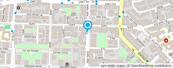 מפת הגעה אל דר' סיגלר מעיינית-פסיכיאטרית