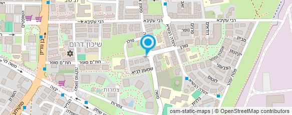 מפת הגעה אל פוש אנד תוש posh&tush