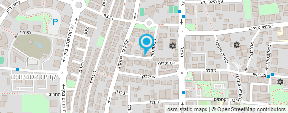 מפת הגעה אל לוזון טוני פדיקור רפואי-סוכרתי