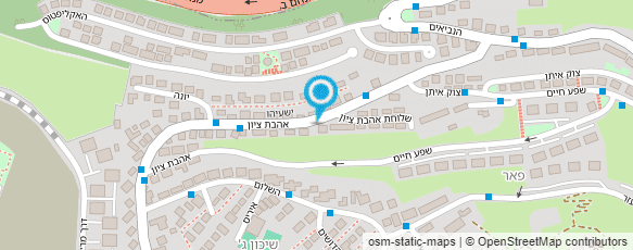 מפת הגעה אל ניסים עיצוב שיער