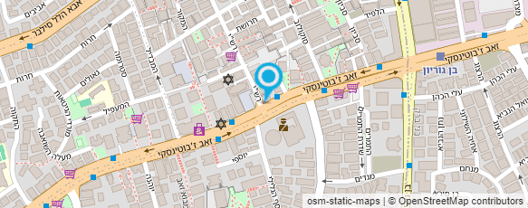 מפת הגעה אל נקודות הסדנא לאמנות שימושית