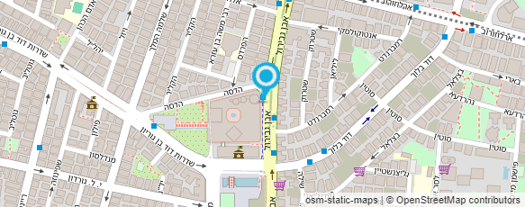 מפת הגעה אל גרי וובר  GERY WEBER