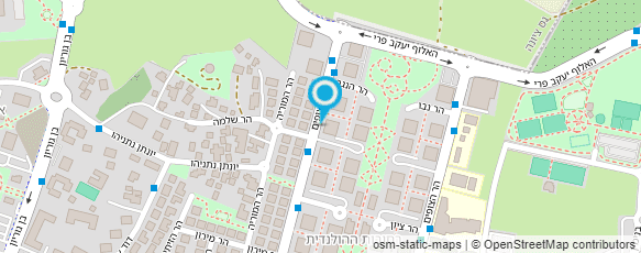 מפת הגעה אל חן מיזינסקי - אדריכלות ועיצוב פנים