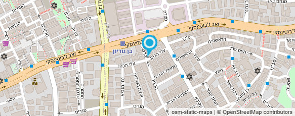 מפת הגעה אל פיצי גנון