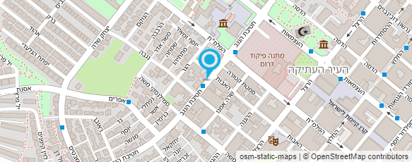 מפת הגעה אל עו"ד תפירו יוני