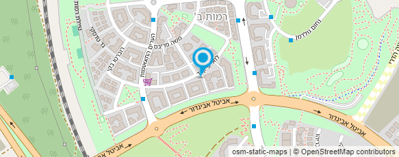 מפת הגעה אל מישל עיצובים בגבס