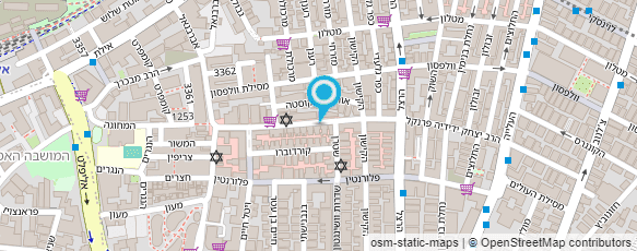 מפת הגעה אל יפעת יוגב צלמת