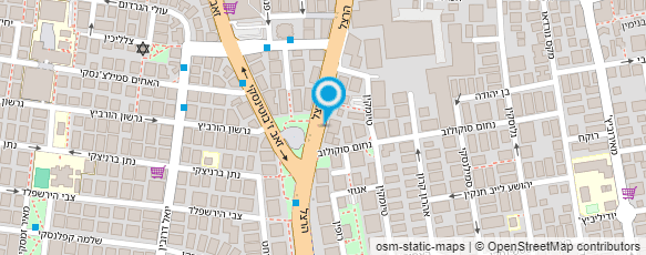 מפת הגעה אל מליץ- נחמיאס - עורכי דין