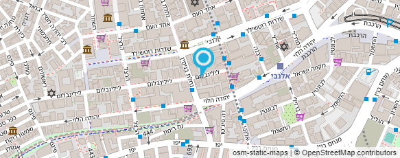 מפת הגעה אל עו"ד חני מור