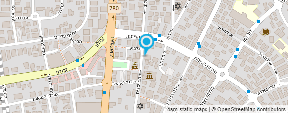 מפת הגעה אל קייטרינג טעמי המזרח