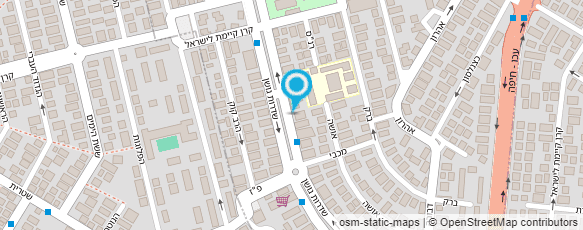 מפת הגעה אל ד"ר בן יקר אברהם