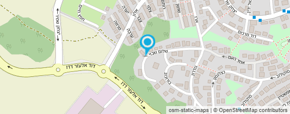 מפת הגעה אל זוגע שלמה גגות