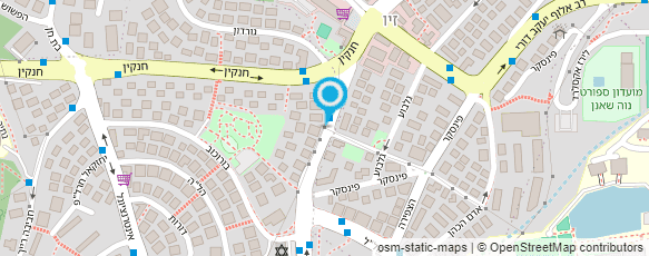 מפת הגעה אל בית חב"ד רמות רמז-הטכניון