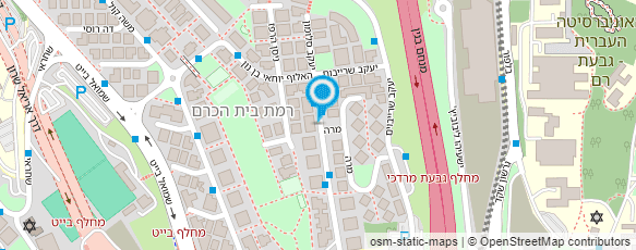 מפת הגעה אל עו"ד בן-עזרא אוסנת