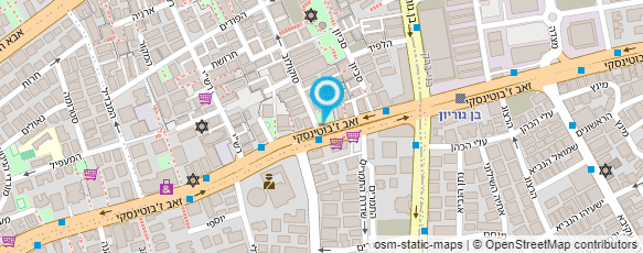 מפת הגעה אל טלי שמש מאפרת מקצועית