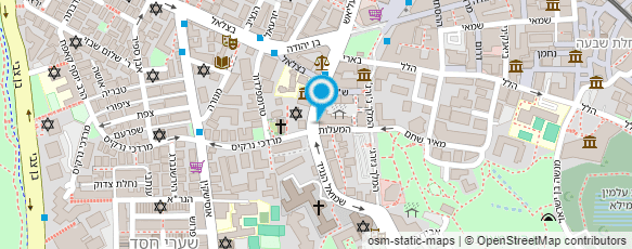 מפת הגעה אל עו"ד ונוטריון יוסי גזיב