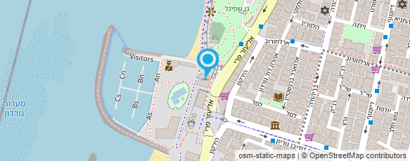 מפת הגעה אל מסעדת הלובי