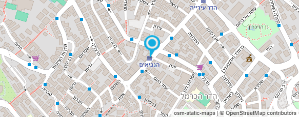 מפת הגעה אל עו"ד אהוד אסף