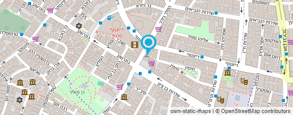 מפת הגעה אל אוזן בר מפת הגעה אל אוזן בר