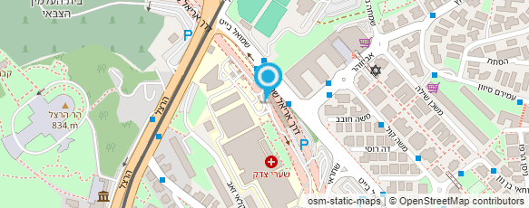 מפת הגעה אל פרופ' סמואלוב ארנון