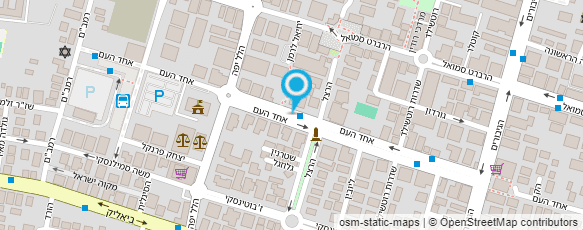 מפת הגעה אל קייטרינג אלומות