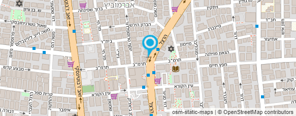 מפת הגעה אל ד"ר לובה בלומקין מפת הגעה אל ד"ר לובה בלומקין