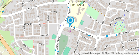 מפת הגעה אל מרכז וטרינרי