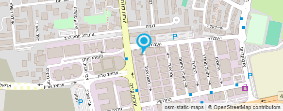 מפת הגעה אל מרכז הגבס-MGeves