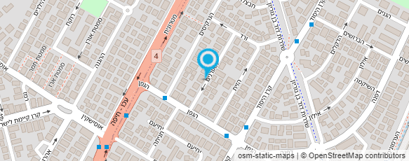 מפת הגעה אל עו"ד שירי בן ארי