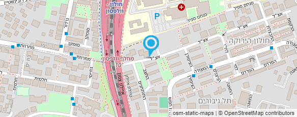 מפת הגעה אל גלינה  בביטסקי-עיצוב שיער מפת הגעה אל גלינה  בביטסקי-עיצוב שיער