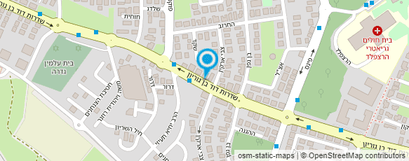 מפת הגעה אל עו"ד לרנר ענת