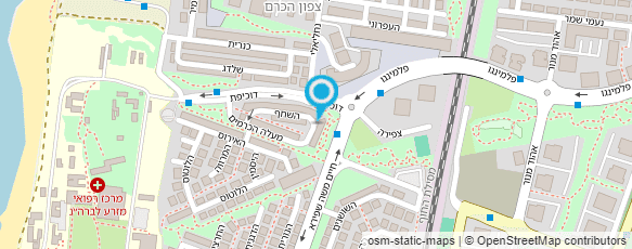 מפת הגעה אל עו"ד רודי פאולסברג