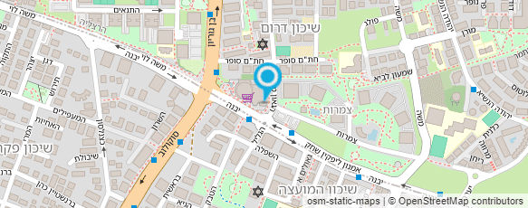 מפת הגעה אל פרסונל טאצ'