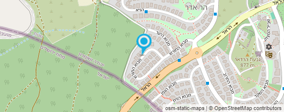 מפת הגעה אל עו"ד לדיז'נסקי-קלוש ריטה