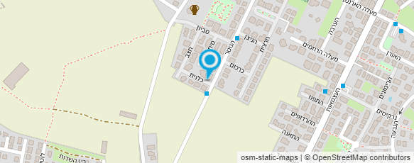 מפת הגעה אל ד"ר גלזר משה