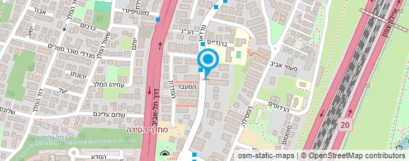 מפת הגעה אל עו"ד בר-עוז שאול