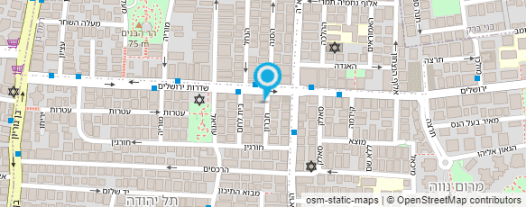 מפת הגעה אל ד"ר כרמי דורון