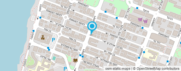 מפת הגעה אל עו"ד עאישה עוסמאן