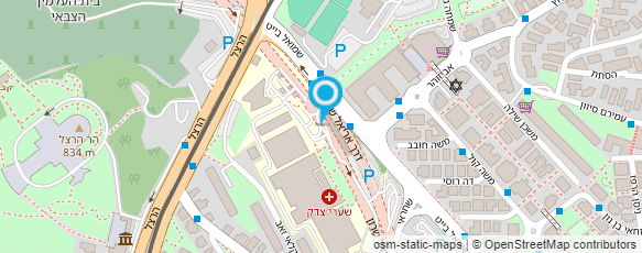 מפת הגעה אל ד"ר שלזינגר יחיאל