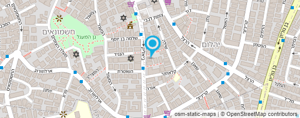 מפת הגעה אל הספסל