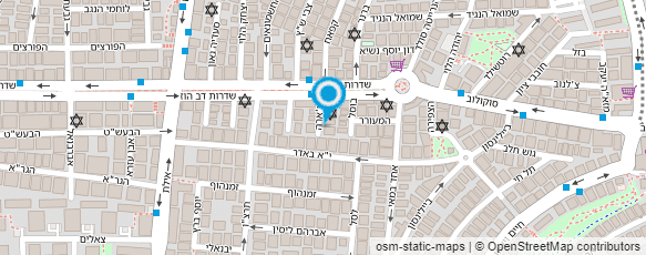 מפת הגעה אל עו"ד כתובים סיגלית