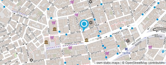 מפת הגעה אל פלאפל לופ