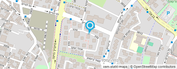 מפת הגעה אל עו"ד ויינשטיין אמיליה