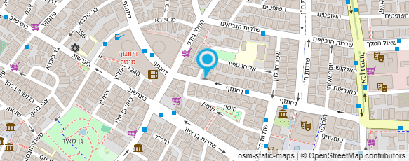 מפת הגעה אל עו"ד פיבקו ליטל