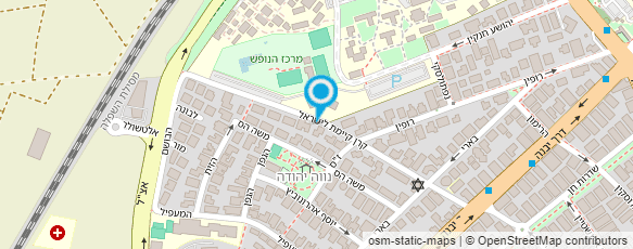 מפת הגעה אל עו"ד אלסטר אורית