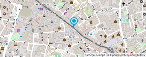 מפת הגעה אל עו"ד יהונתן שלמה גוטליב