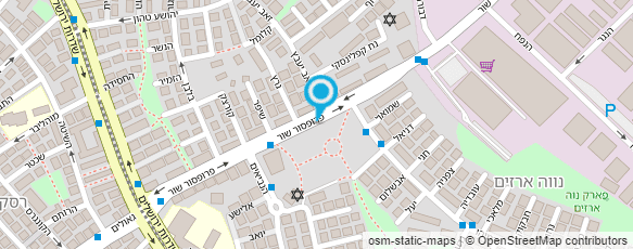 מפת הגעה אל דימה אינסטלטור